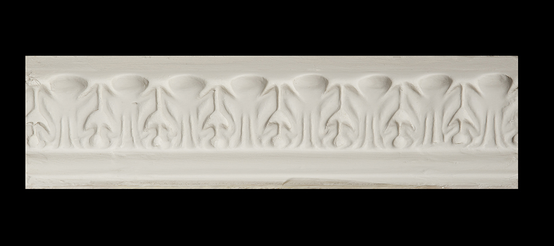 Moldura de yeso ornamental